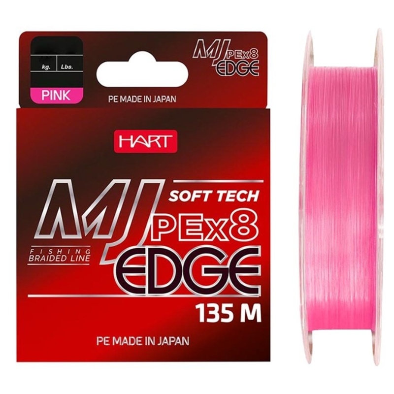 HART TRENZADO MJ EDGE 8X PINK