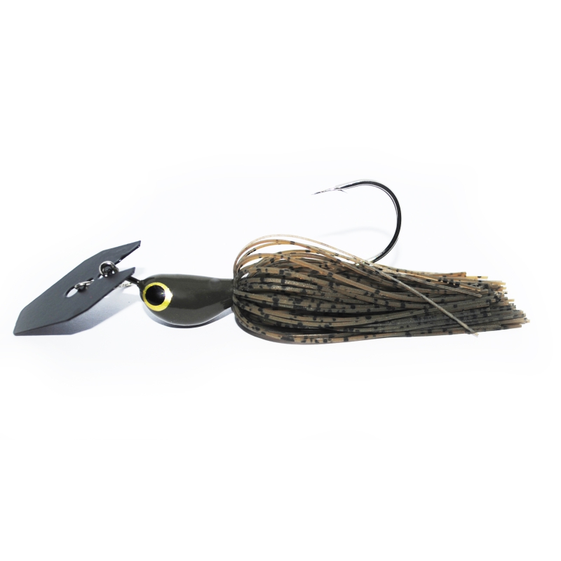 LONGASBAITS CHATTER GLADIATOR 3/8OZ GREEN PUMPKIN