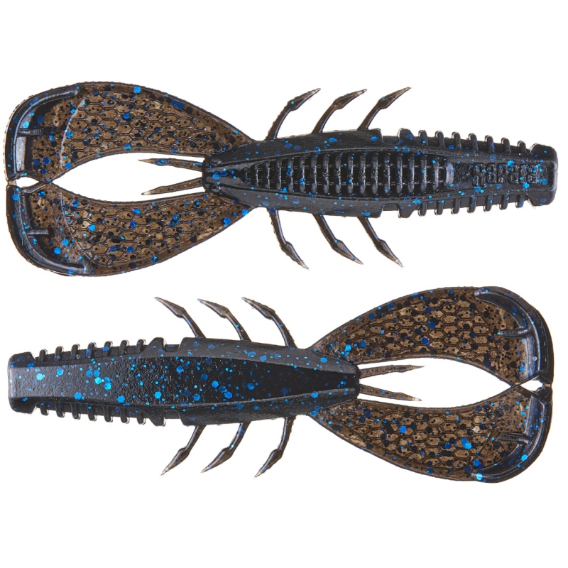 RAPALA CRUSHCITY CLEANUP CRAW 3.5'' BLACK BLUE FLAKE BKB