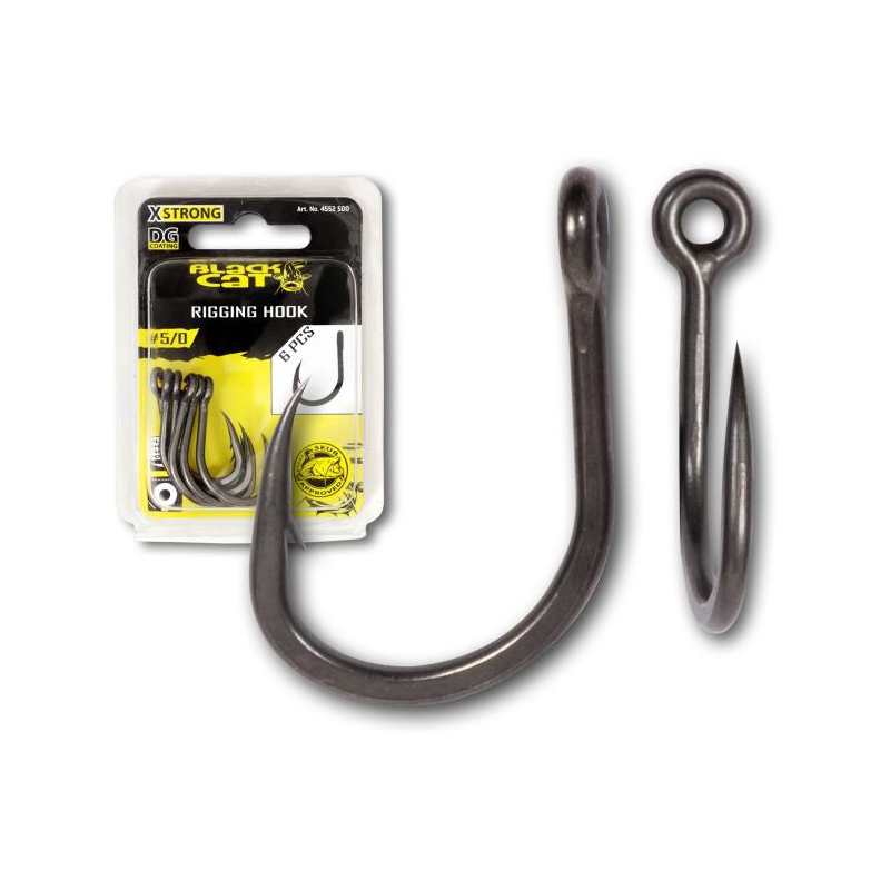 BLACK CAT ANZUELO RIGGING HOOK DG COATING