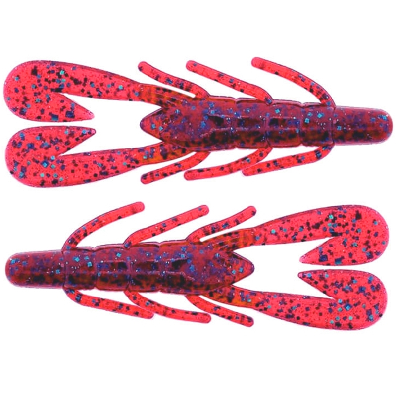 ZOOM ULTRAVIBE SPEED CRAW 3.5" RED BUG