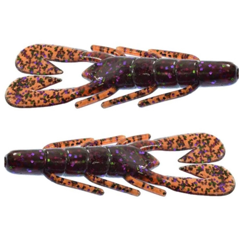 copy of ZOOM ULTRAVIBE SPEED CRAW 3.5" BLACK RED CLAW