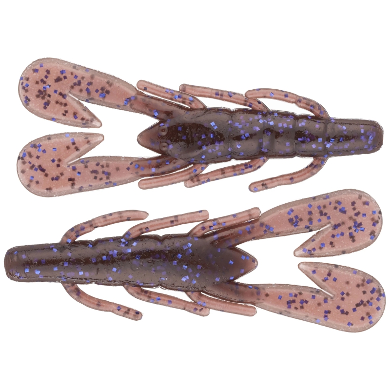 ZOOM ULTRAVIBE SPEED CRAW 3.5" CINNAMON PURPLE