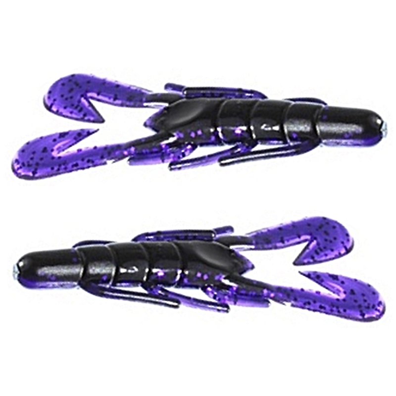 copy of ZOOM ULTRAVIBE SPEED CRAW 3.5" BLACK BLUE CLAW