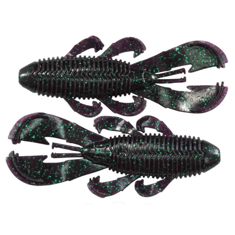Googan Baits Pacchetto Campionatore Best-Sellers - Esche Da Pesca Con Bandito Bug, Blazin' Worm, Krackin' Craw E Lunker Log