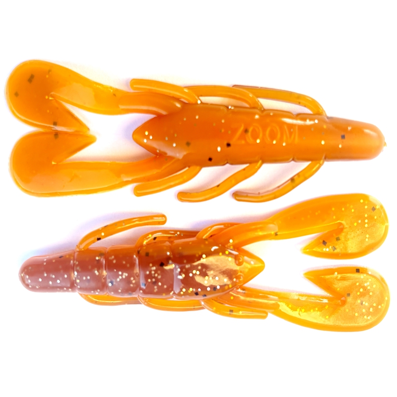 ZOOM ULTRAVIBE SPEED CRAW 3.5" PUMPKIN SPICE