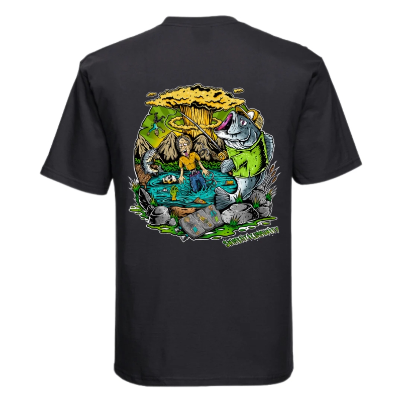 SWIMBAIT COMMUNITY CAMISETA INVERTED CHAOS NEGRA