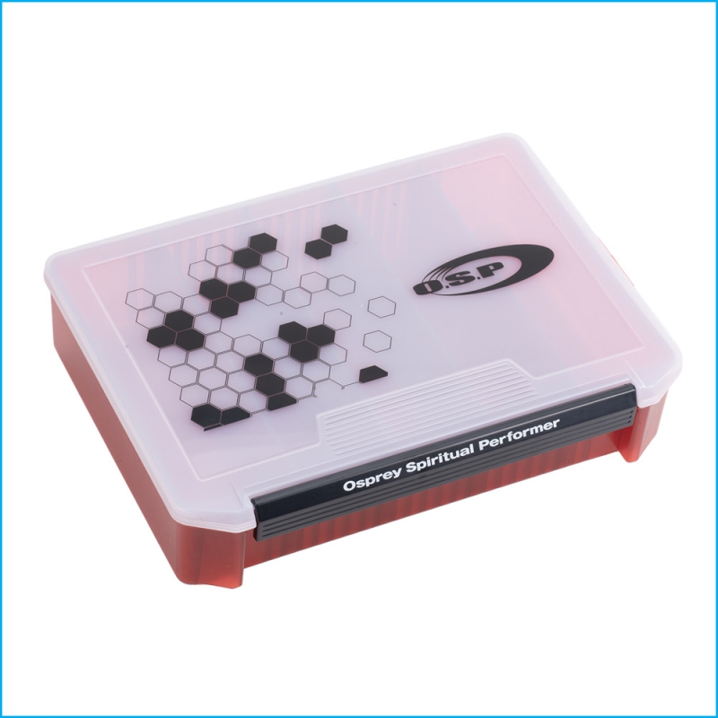 copy of OSP CAJA TOOL CASE BOX 3010NDM WHITE RED CLEAR