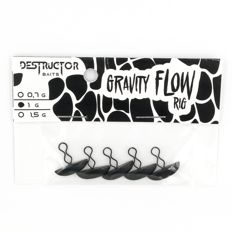 DESTRUCTOR BAITS GRAVITY FLOW RIG 1GR