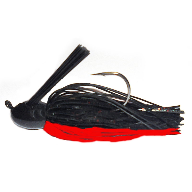 LONGASBAITS JIG LB POWER 1/2OZ BLACK RED