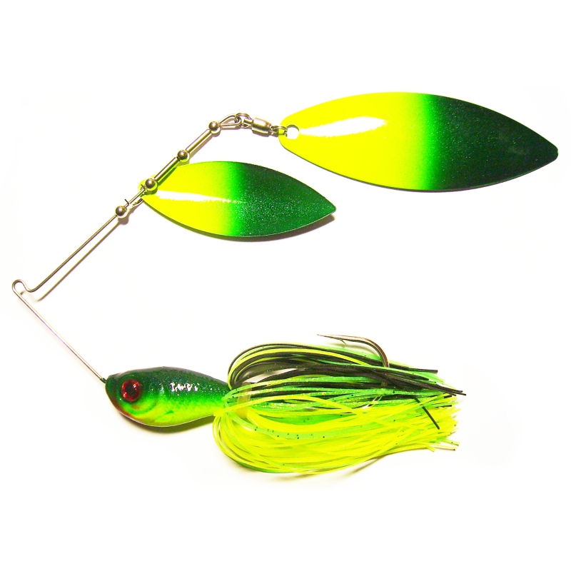 LONGASBAITS SPINNER BIG LUCIO 1/2OZ FIRETIGER