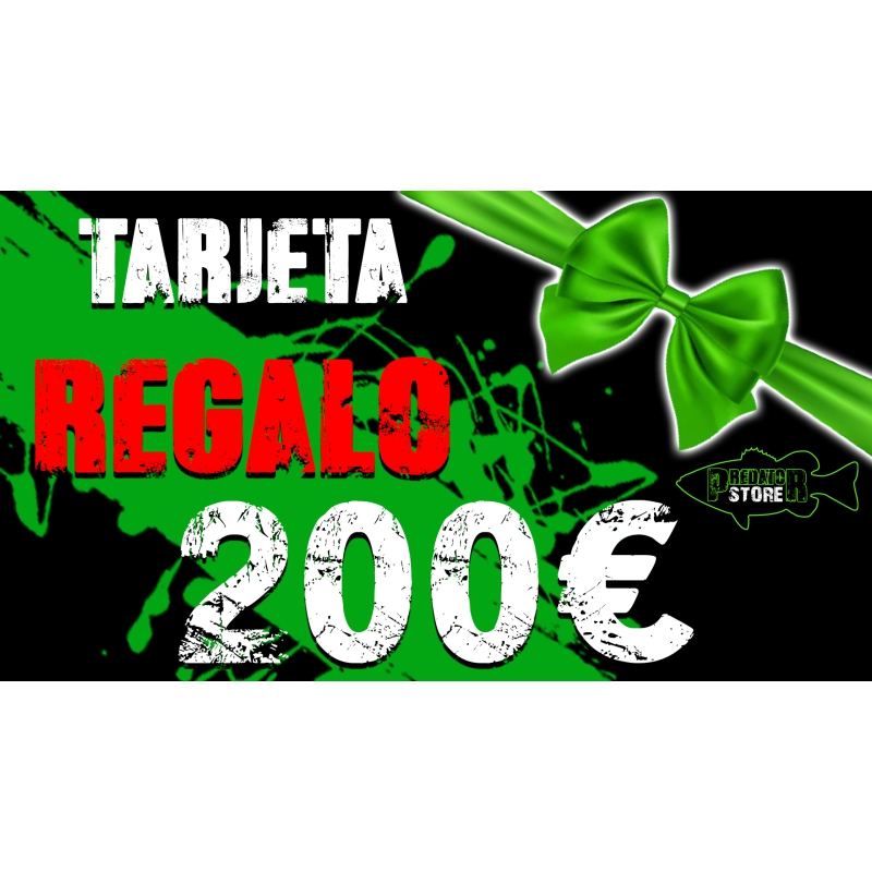 TARJETA DE REGALO 200 €