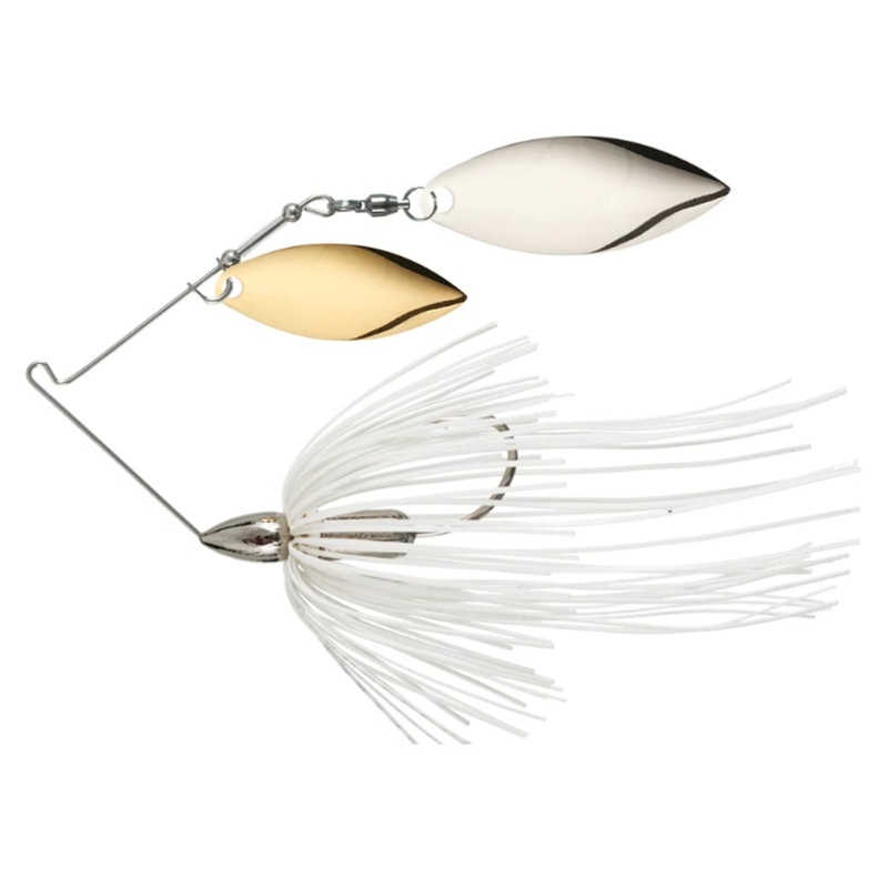 WAR EAGLE SPINNERBAIT DOBLE WILLOW 1/2 OZ WHITE SILVER