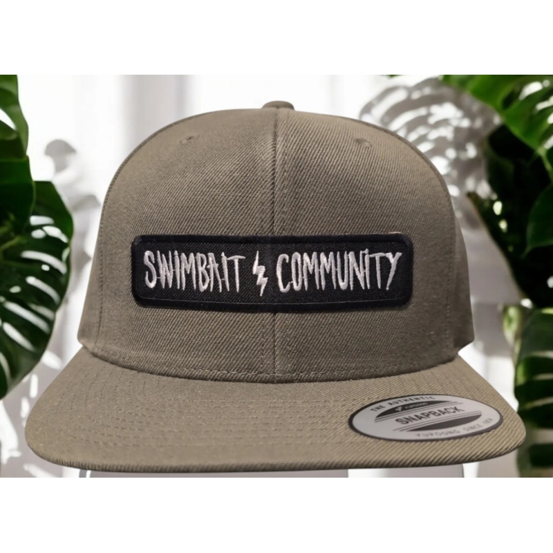 SWIMBAIT COMMUNITY GORRA YP CLASSICS OLIVE BLACK PARCHE BORDADO