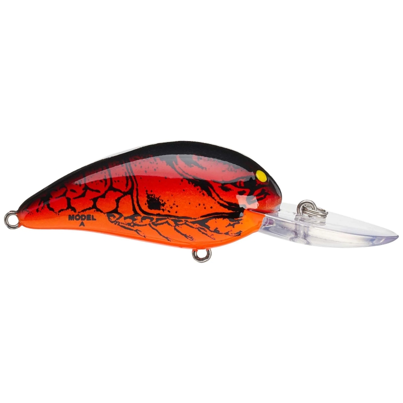 BOMBER NEXT GEN MODEL 6A CRANKBAIT APPLE RED CRAWDAD