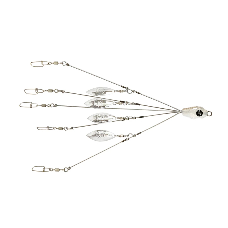 GOOGAN SQUAD UMBRELLA RIG SHAD WAGON 5 WIRE 4 BLADE