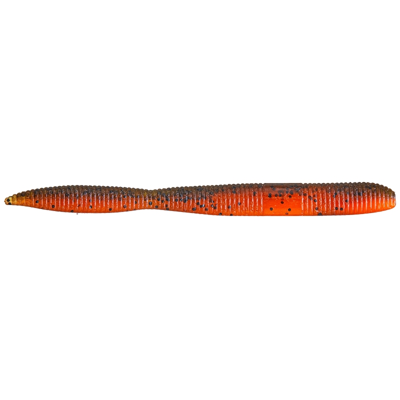 ZMAN FATTYZ WORM 5'' GREEN PUMPKIN ORANGE