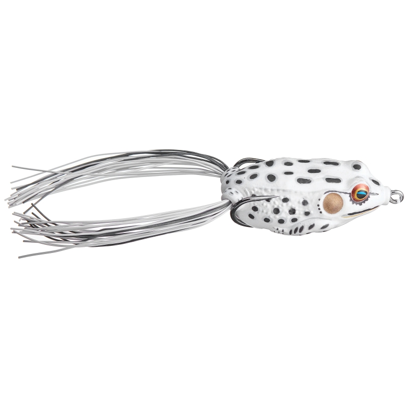 LIVETARGET HOLLOW BODY FROG 65T ALBINO WHITE