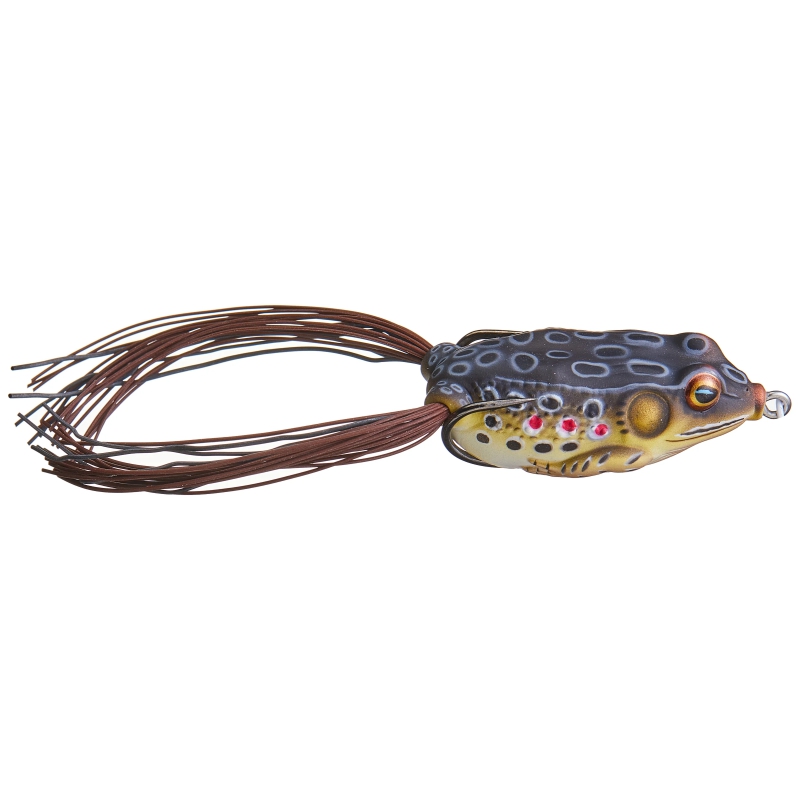 LIVETARGET HOLLOW BODY FROG 55T BROWN BLACK