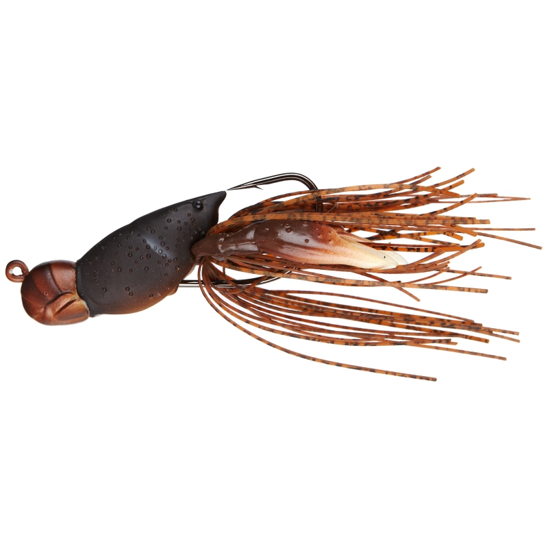 LIVETARGET HOLLOW BODY CRAW 1/2OZ NATURAL BROWN