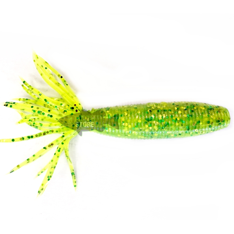 YAMAMOTO BAITS FAT IKA 4" CHART GRN&CHART