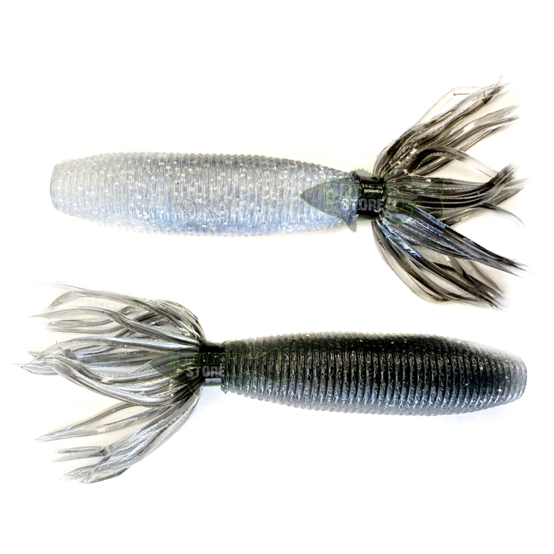 YAMAMOTO BAITS FAT IKA 4" ALPHA JEWEL GREY
