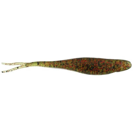 Z-MAN Streak Z XL 8 Pollici - Esca Soft Bait A Coda Divisa Color Notte Di Apertura - Impregnata Al Sale Per La Pesca Di Sparlotti, Spigole, Lucci E Branzini