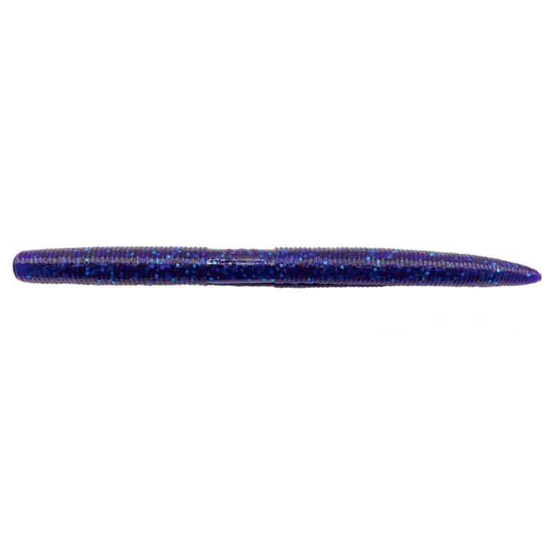 AGR STILL WORM 4'' JUNEBUG BLUE FLAKE