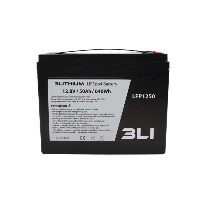 3LI BATERIA LIFEPO4 12V 50A